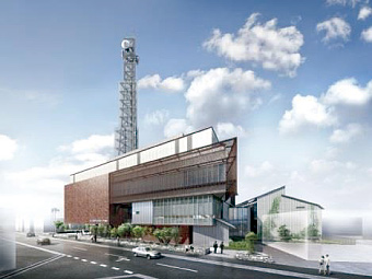 上之町新社屋外観